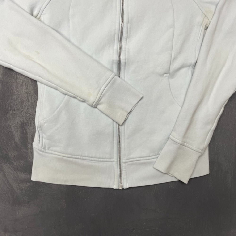 Lululemon Scuba Full-Zip Hoodie classic athletic sweater womens Sz 6 - Picture 3 of 14